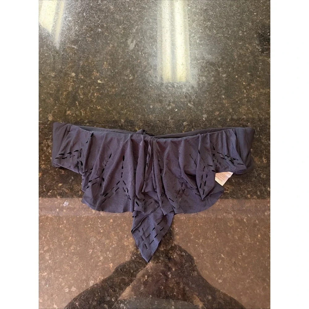 L Space Swimwear Made In The OC Bandeau Bikini Top Sz M Tube Top Swimsuit